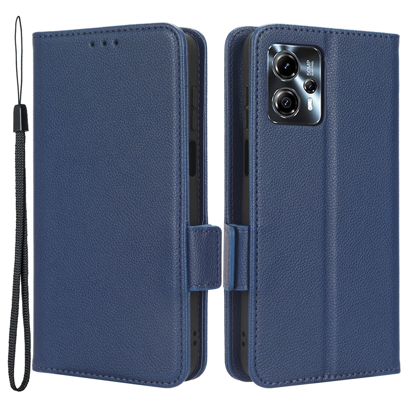 For Motorola Moto G13 4G G23 4G Mobile Phone Cover Wallet Stand Litchi Texture PU Leather Dual Magnetic Clasp Phone Case For Motorola Moto G13 4G G23 4G Mobile Phone Cover Wallet Stand Litchi Texture PU Leather Dual Magnetic Clasp Phone Case